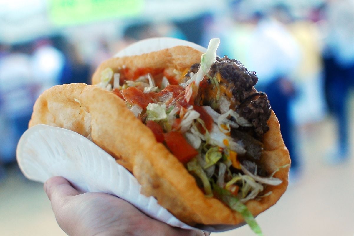 Fry bread from Cafe Santa Rosa